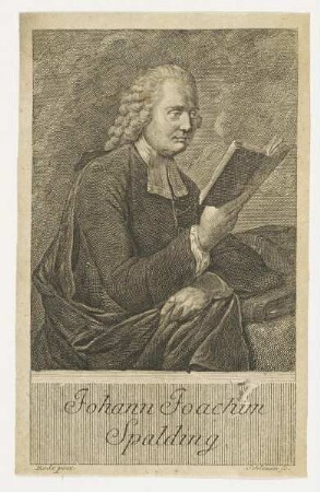 Bildnis des Johann Joachim Spalding