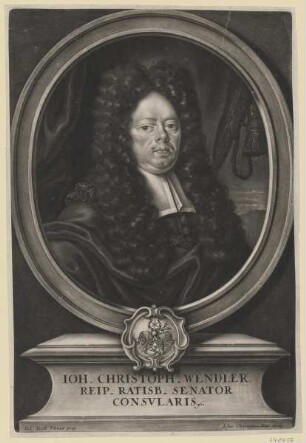 Bildnis des Ioh. Christoph Wendler