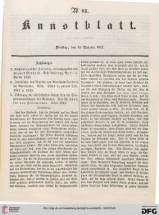 Nr. 81 - 90 (10. Oktober 1843 - 9. November 1843)