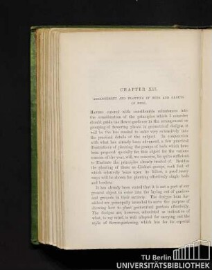 Chapter XII. Arrangement and planting of beds and groups of beds.
