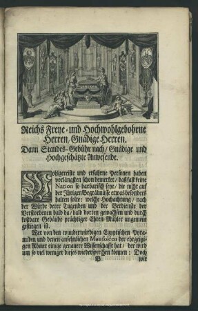Gedächtnisrede : Gedächtnüß-Rede