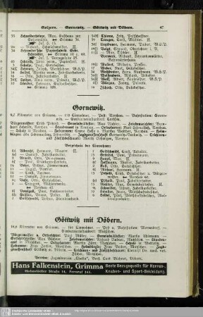 Göttwitz mit Döbern