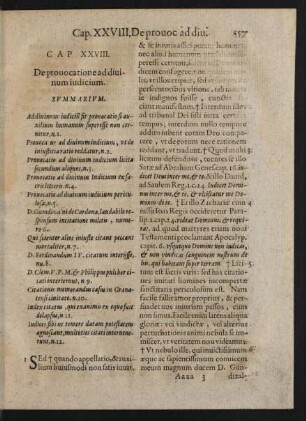 Cap XXVIII. De provocatione ad divinum ...