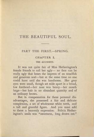 The beautiful soul