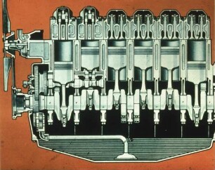 Fotografie: Antriebs- und Anbausystem, Dieselmotor