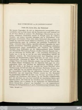 Das Unruhige 12./18. Jahrhundert