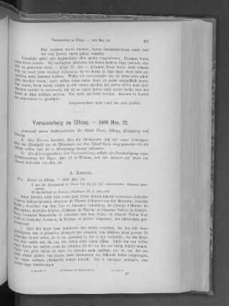 Versammlung zu Elbing. - 1409 Mrz. 22.