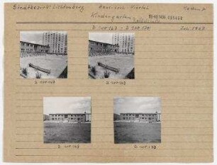 Hans-Loch-Viertel, Kindertagesstätte. Berlin, Lichtenberg, Friedrichsfelde, Baikalstraße