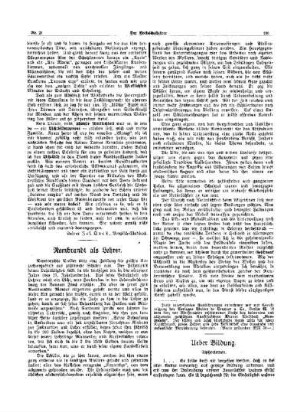 Ueber Bildung : Aphorismen
