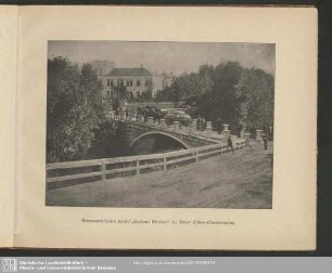 Strassenbrücke nach "System Monier" zu Steyr (Ober-Oesterreich)
