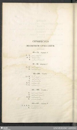Conspectus metrorum lyricorum