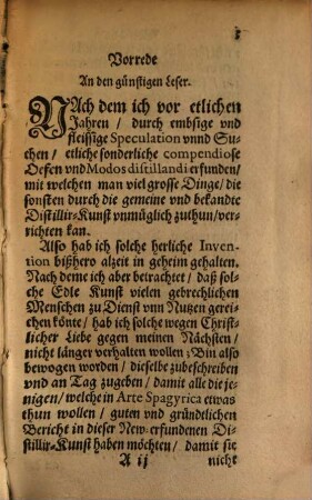 Furni Novi Philosophici Oder Beschreibung einer New-erfundenen Distillir-Kunst : Auch was für Spiritus, Olea, Flores, und andere dergleichen Vegetabilische, Animalische, und Mineralische Medicamenten, damit auff eine sonderbahre Weise gantz leichtlich, mit grossem Nutzen können zugericht und bereitet werden. Auch wozu solche dienen, und in Medicina, Alchimia, und anderen Künsten können gebraucht werden, [1]