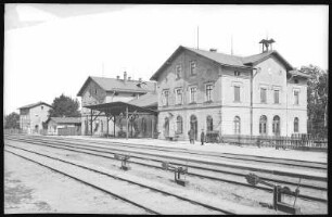 Großröhrsdorf. Bahnhof