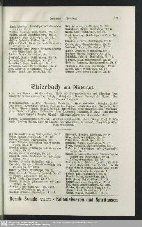 Thierbach mit Rittergut