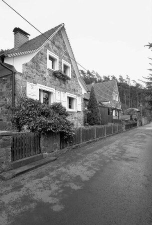 Sachgesamtheit Sperrenhäuser; Fuldabrück, Uferstraße, Uferstraße 9, Uferstraße 7, Uferstraße 5, Uferstraße 3, Uferstraße 11, Uferstraße 1