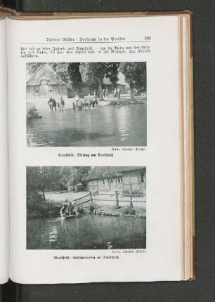 Bendfeld: Mittag am Dorfteich