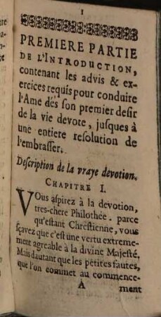 Introduction à la vie devote