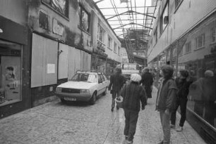 Brandstiftung in der Diskothek "Monte Christo" in der Kaiserpassage