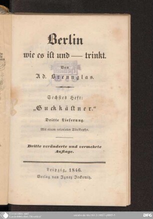 6 Heft, 3 Lfg.: Guckkästner