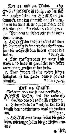 Der 94. Psalm