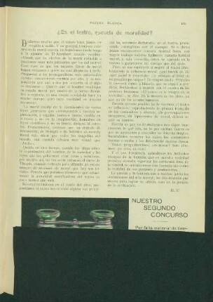 Nuestro segundo concurso