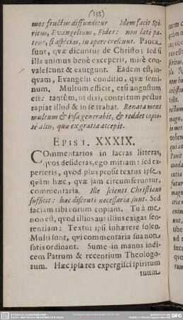 Epist. XXXIX.