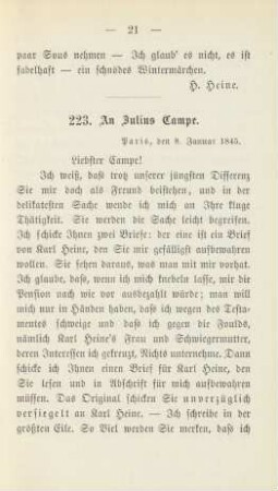 223. An Julius Campe