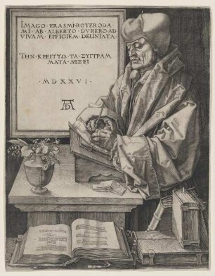 Bildnis des Erasmvs Roterodamvs