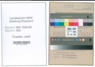 Entnazifizierung Josef Duecker , geb. 13.11.1904 (Angestellter)