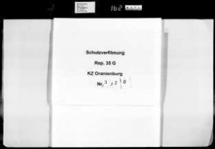 Schutzhaft namentlich genannter Häftlinge, Buchstabe L