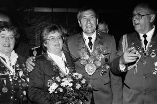 Schützenverein: Schützenkönigin Marion Löwe und Schützenkönig Heinz-Adolf Hintz