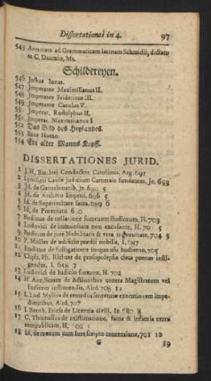Dissertationes Jurid.