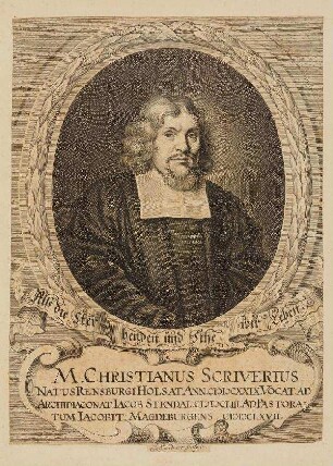 Bildnis von Christian Scriver (1629-1693)