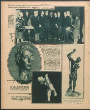 La exposición del escultor argentino Alberto Lagos [Fotografias]