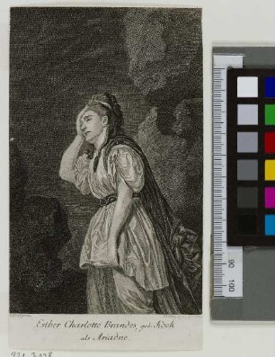 Esther Charlotte Brandes, geb. Koch als Ariadne