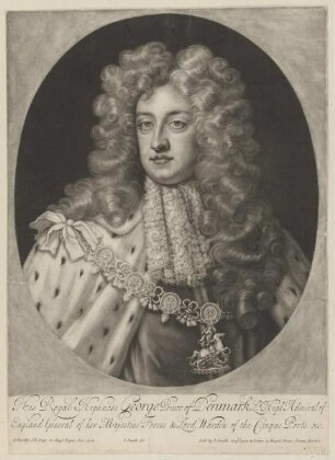 Bildnis des George of Denmark