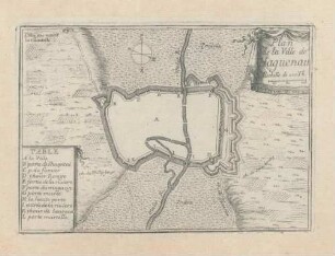 Plan de la Ville de Haguenau [= Hagenau]