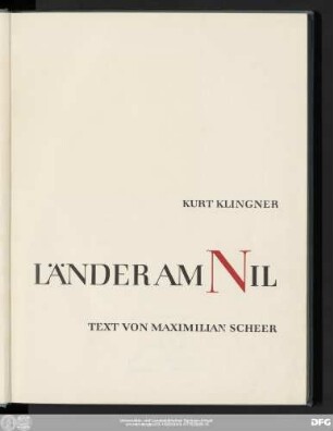 Länder am Nil