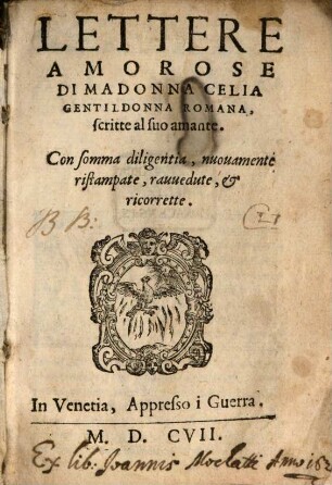 Lettere amorose