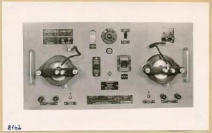 Charakterograph - Einschub TYP LU 18370 (1) - Frontansicht; Foto 1953