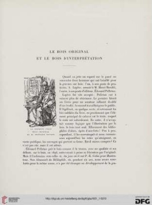 5. Pér. 3.1921: Le bois original et le bois d'interprétation