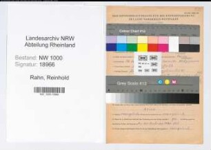 Entnazifizierung Reinhold Rahn, geb. 12.01.1894 (Kaufmann)