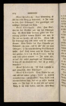 114-124, Graf Friedrich. Euer Wirtemberg ist als eine ...