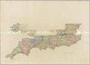 The second part of the general survey of England and Wales containing the whole of Devon and a portion of the adjoining counties (Titel nicht erhalten, unvollständig)