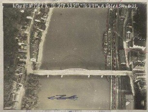 Passau, Donaubrücke (mit Einzeichnungen) (500 m)