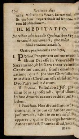 604-609, III. Meditatio