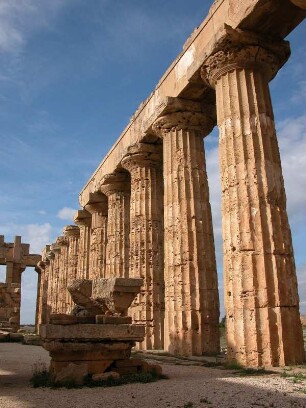 Hera-Tempel 465-450 v. Chr. erbaut, in Selinunt