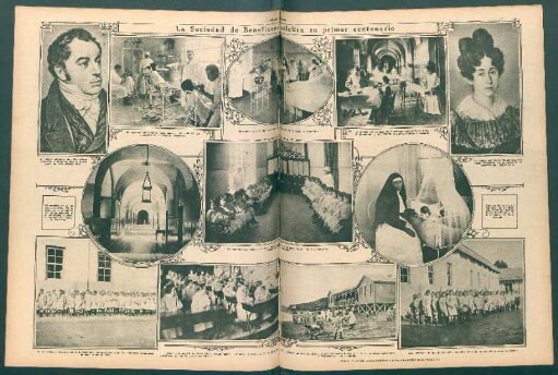 La Sociedad de Beneficencia celebrá su primer centenario [Fotografías y retratos]