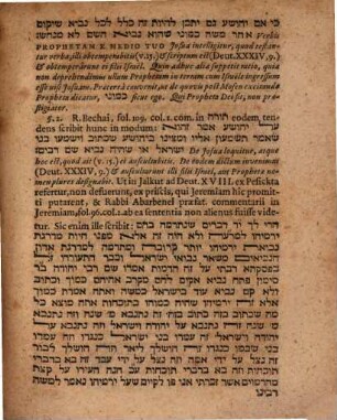 Nāvî' ke-Moše Sive, Propheta Mosi Par : ad illustrandum ... locum Deut. XVIII, 15. seqq. Exercitio Academico descriptus