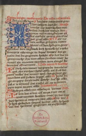 Sommerteil (Temporale und Sanktorale gemischt)